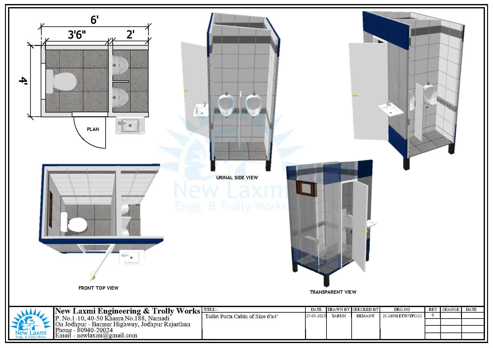 Office Cabin Layout